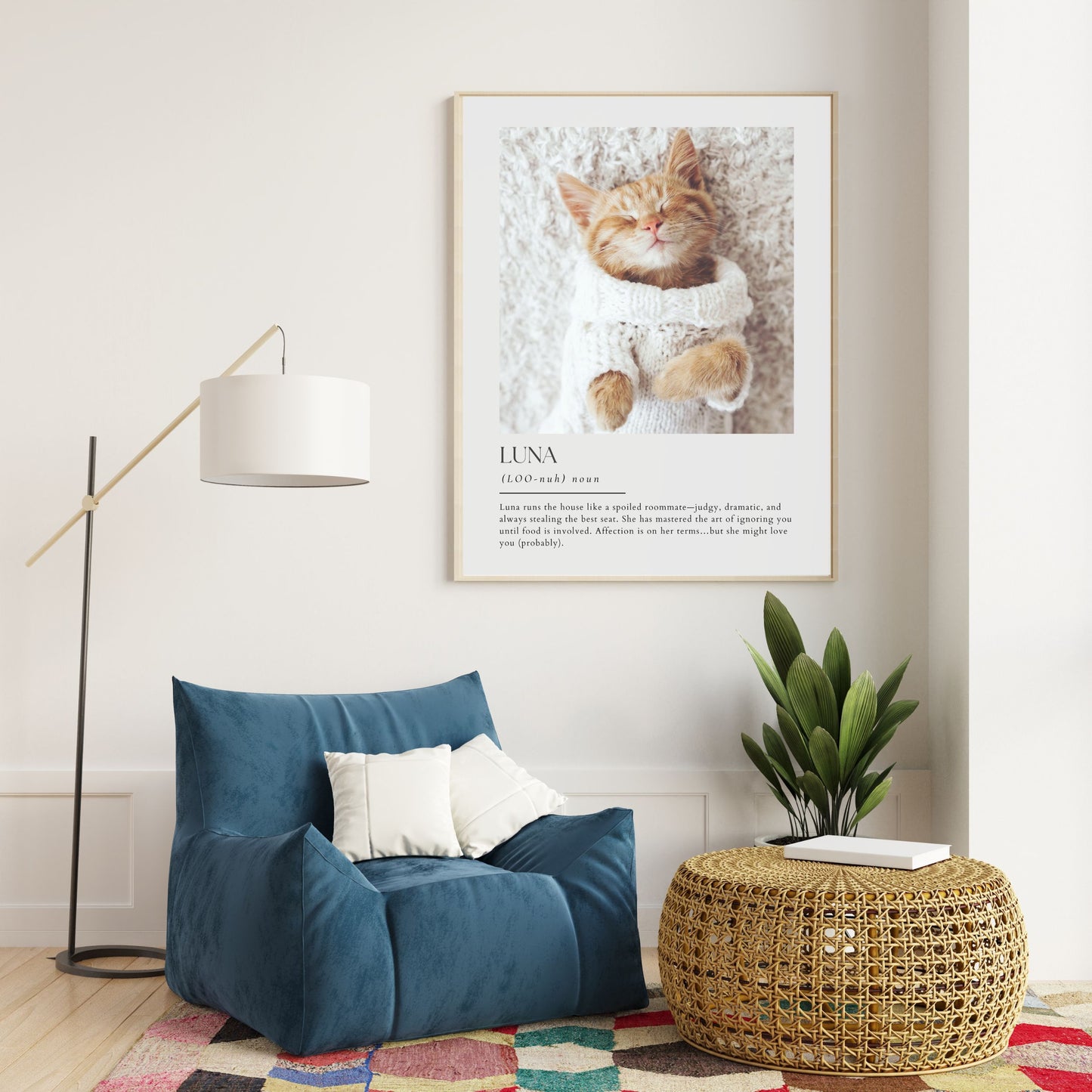 Dictionary Custom Pet Art