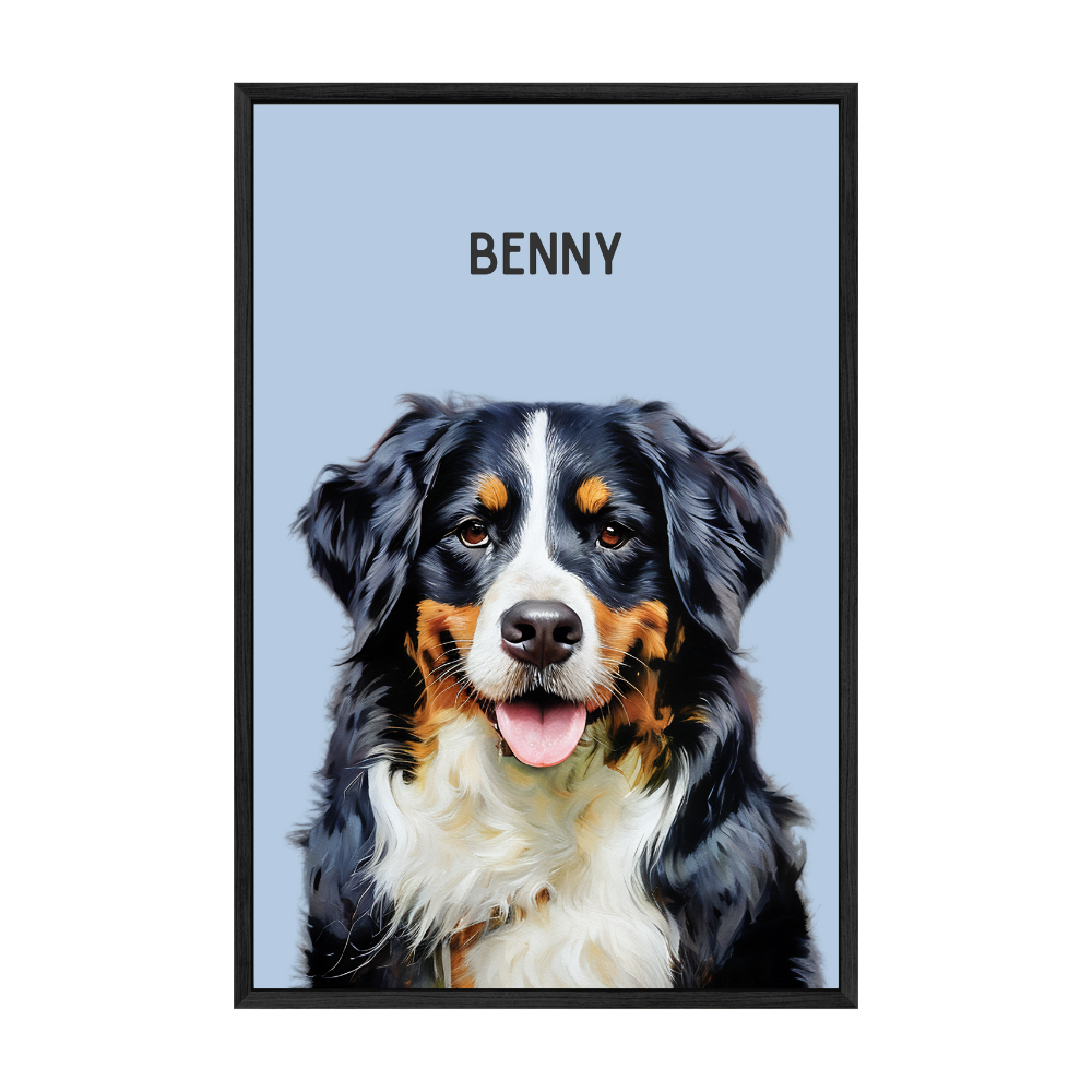 Modern Custom Pet Portrait