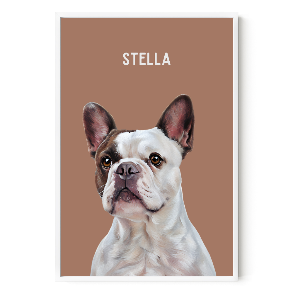 Modern Custom Pet Portrait