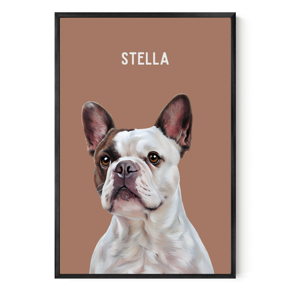 Modern Custom Pet Portrait