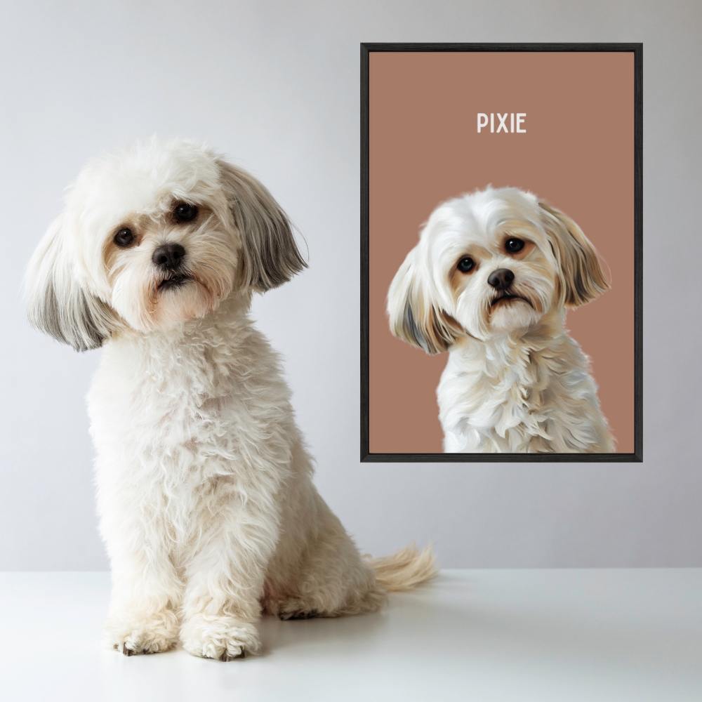 Modern Custom Pet Portrait
