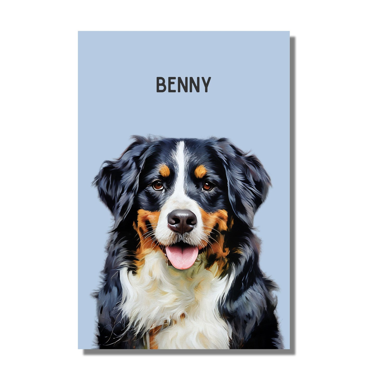 Modern Custom Pet Portrait