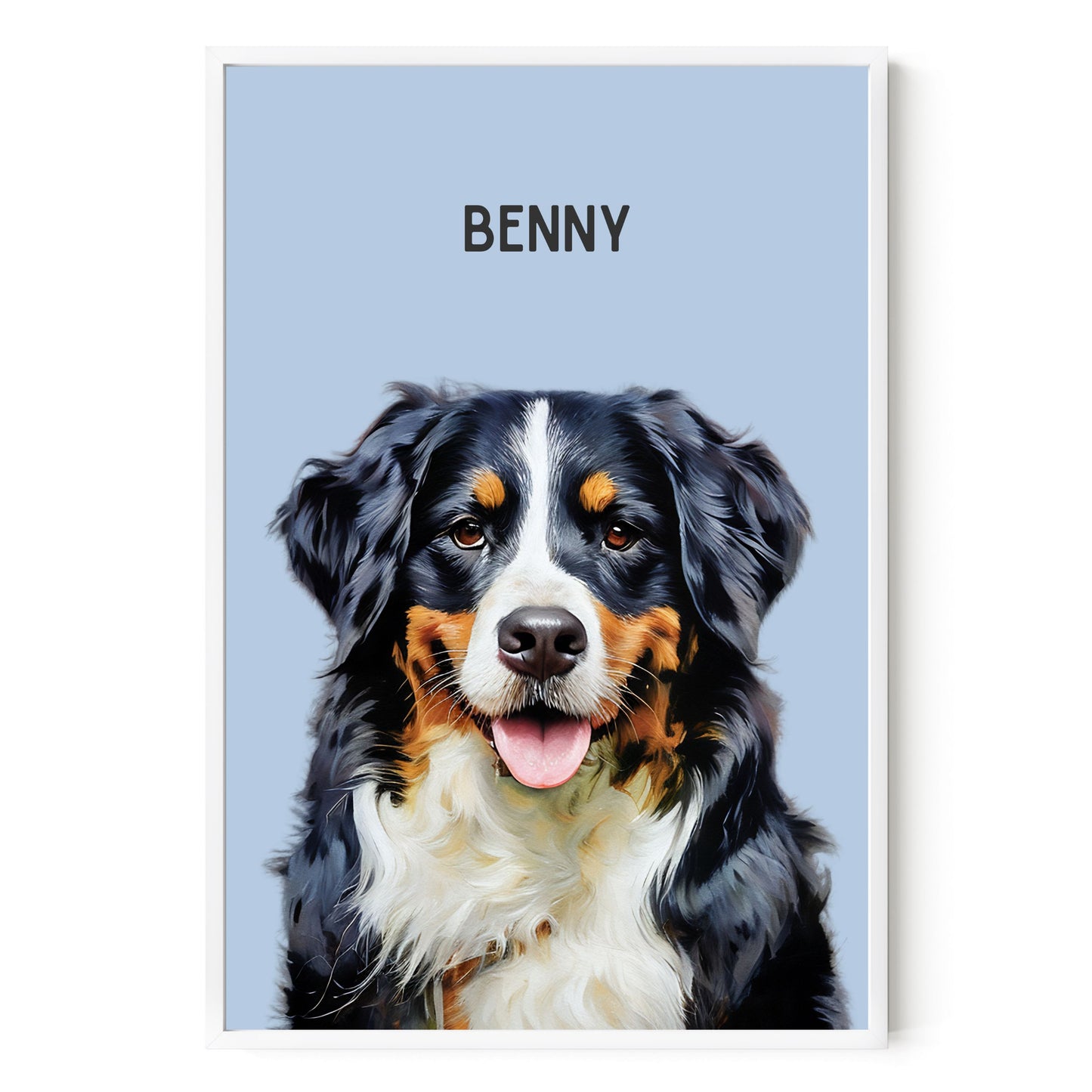 Modern Custom Pet Portrait