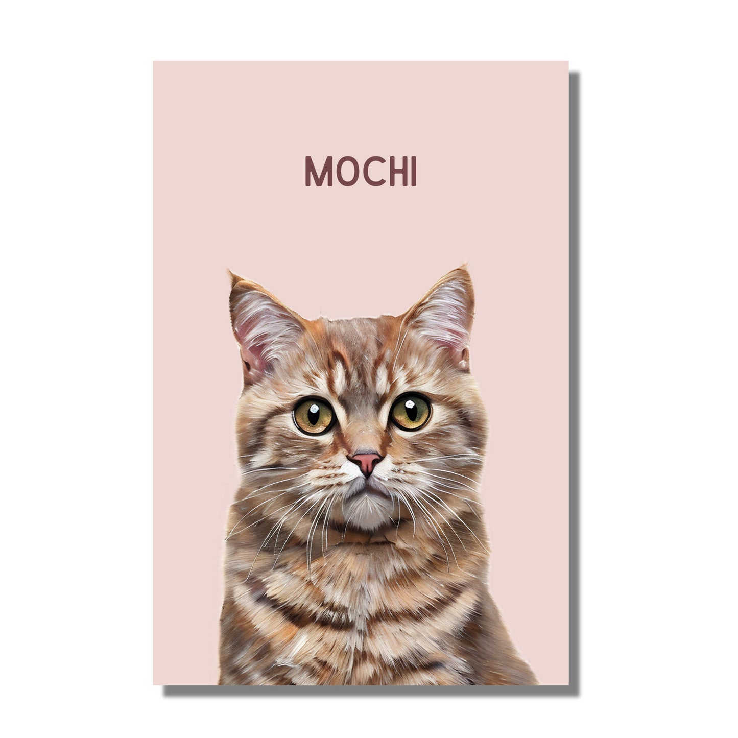 Modern Custom Pet Portrait
