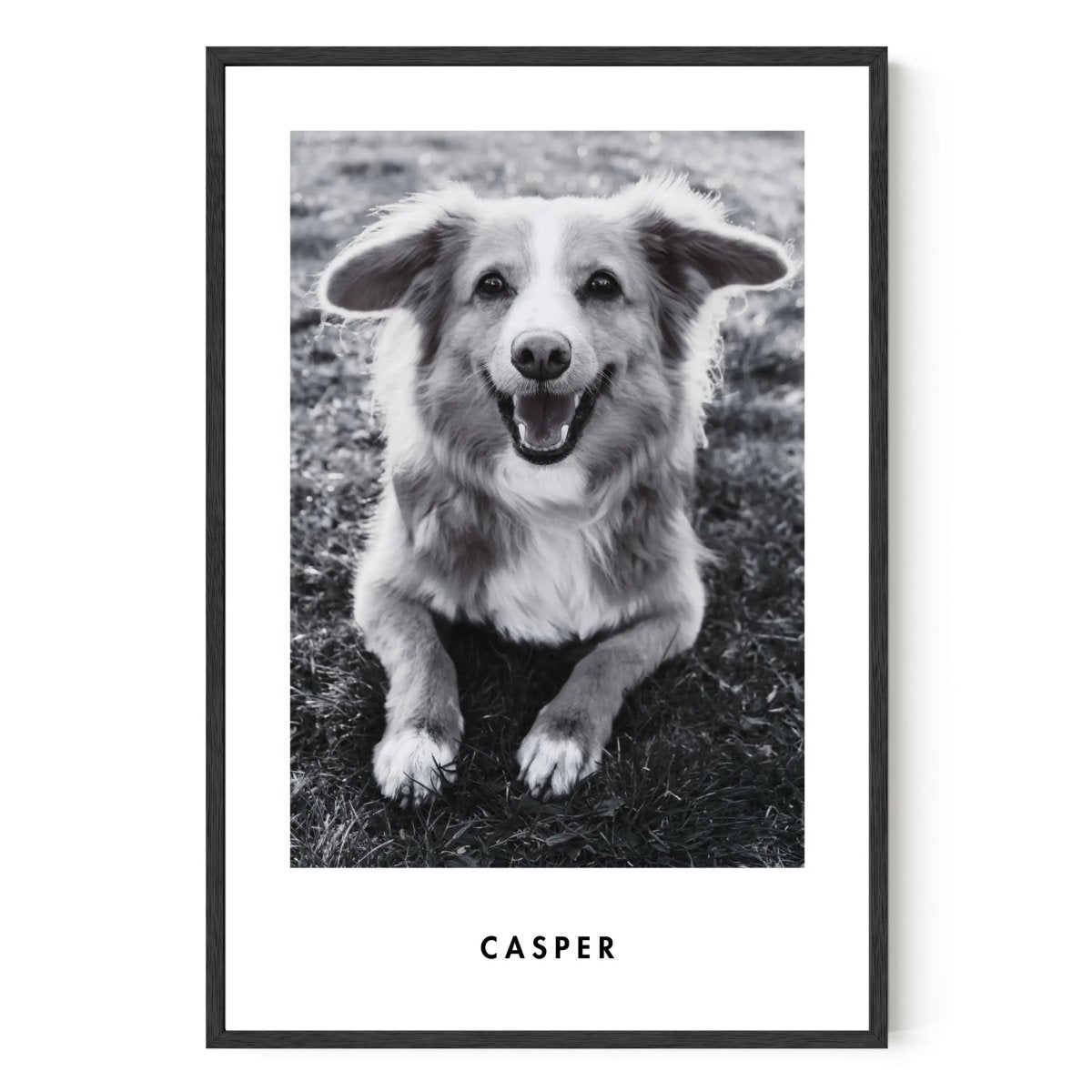 Monochrome Custom Pet Portrait Artelo