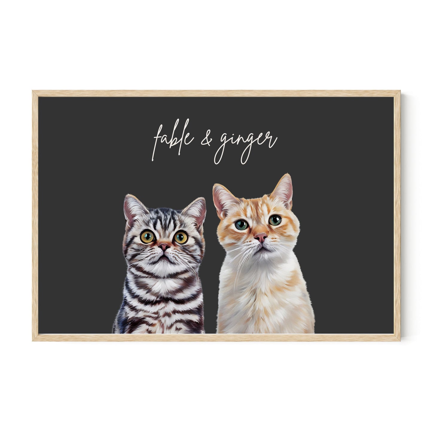 Multi Pet Custom Portrait