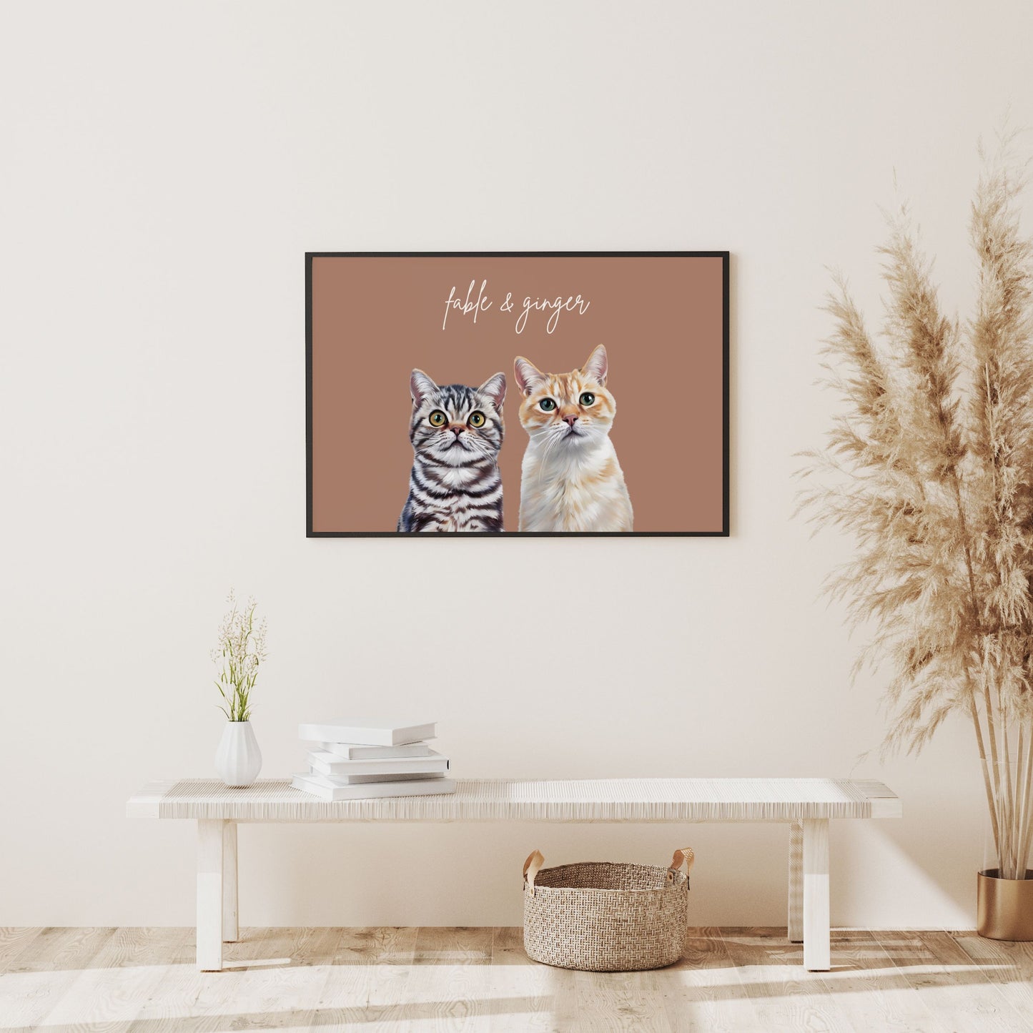Multi Pet Custom Portrait