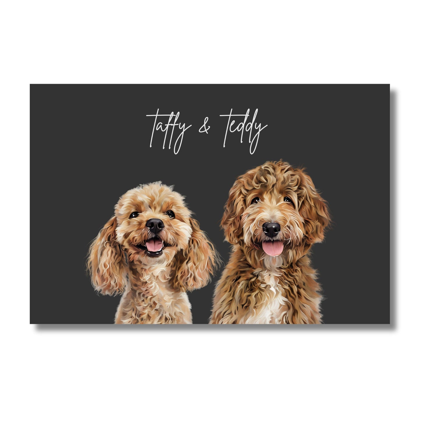 Multi Pet Custom Portrait