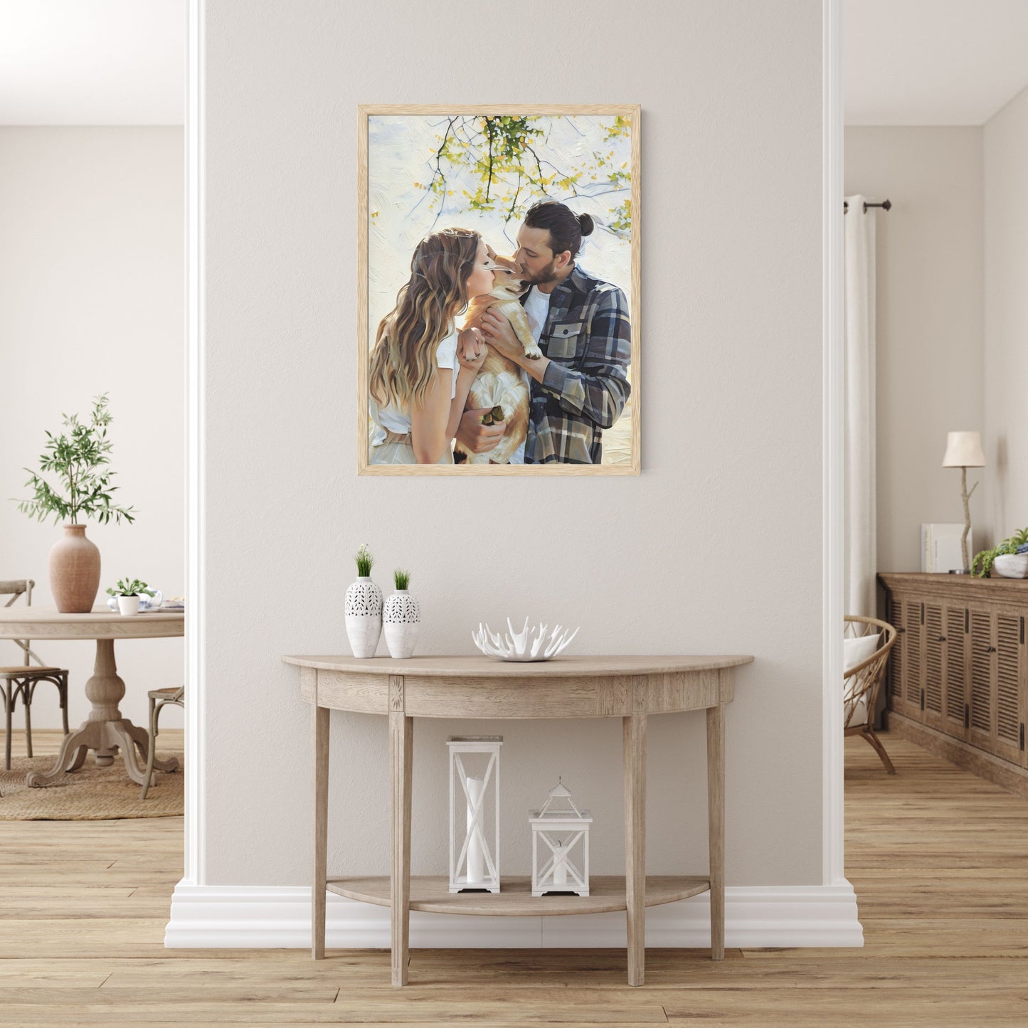 Oil Painting Custom Family Art