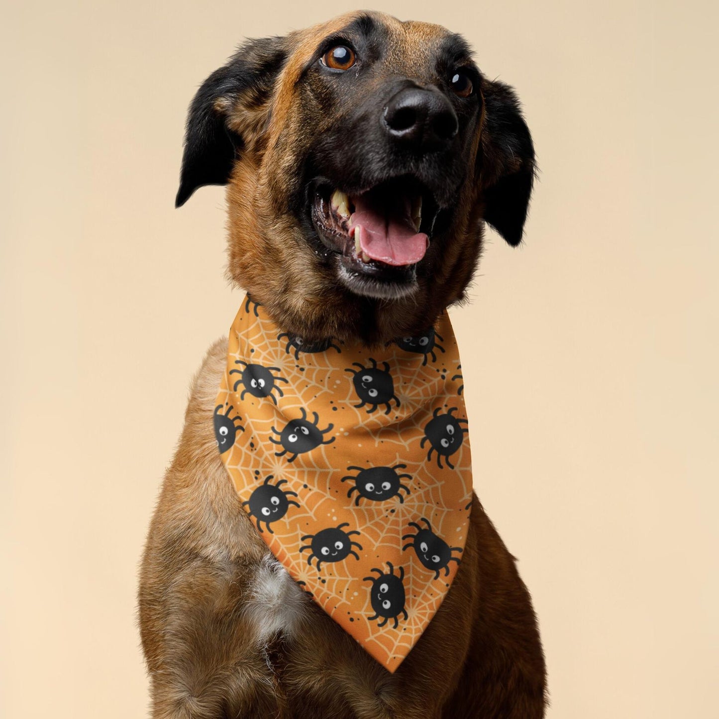 Crawling Spiders Dog Bandana