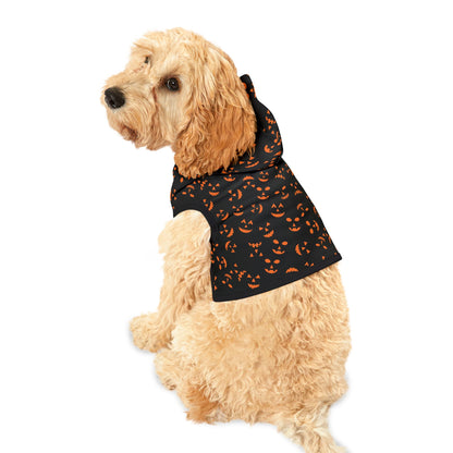 Spooky Face Dog Hoodie