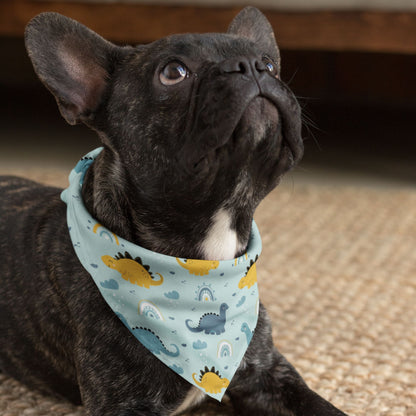 Boho Dinosaurs Dog Bandana