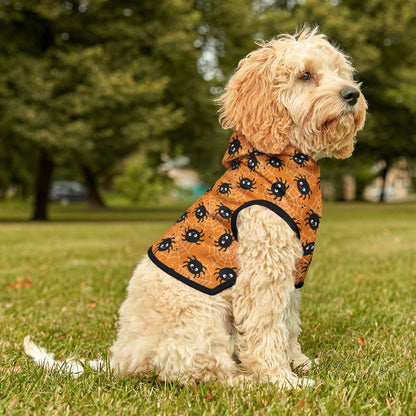 Crawling Spiders Dog Hoodie