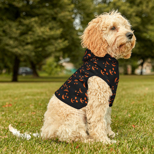 Spooky Face Dog Hoodie