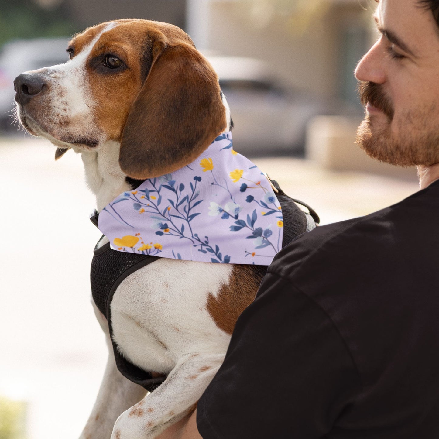 French Wildflowers Dog Bandana