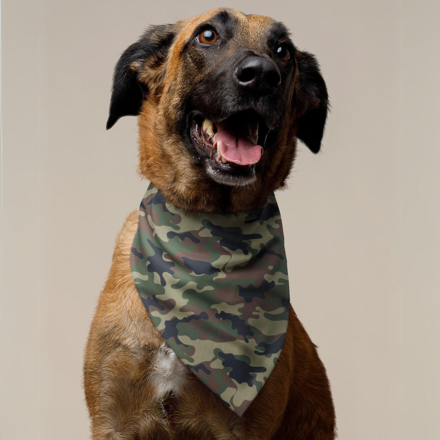 Military Camo Dog Bandana