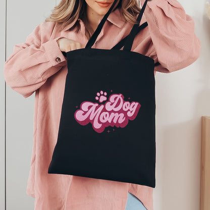 Retro Dog Mom Tote