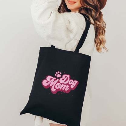 Retro Dog Mom Tote