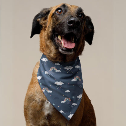 Night Rainbows Dog Bandana