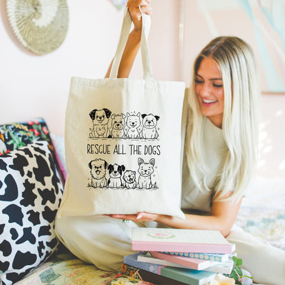 Rescue All the Dogs Tote