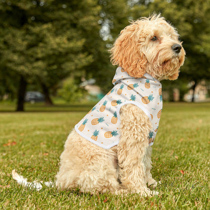 Tropical Pineapple Dog Hoodie