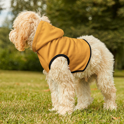 Yellow Joy Dog Hoodie