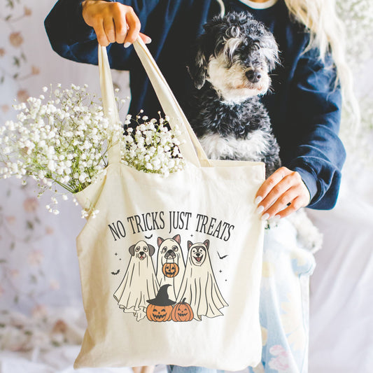 No Tricks Just Treats Tote