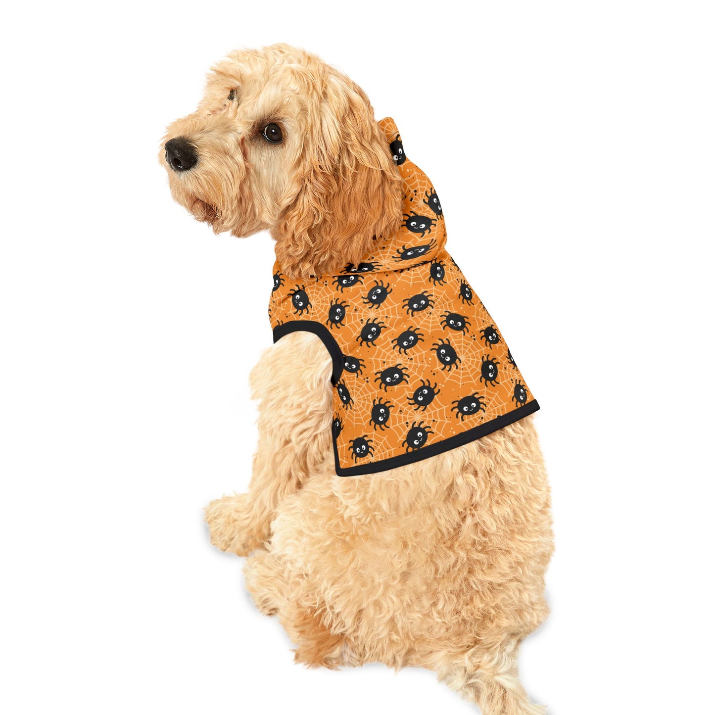 Crawling Spiders Dog Hoodie