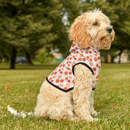 Orange Polka Dog Hoodie