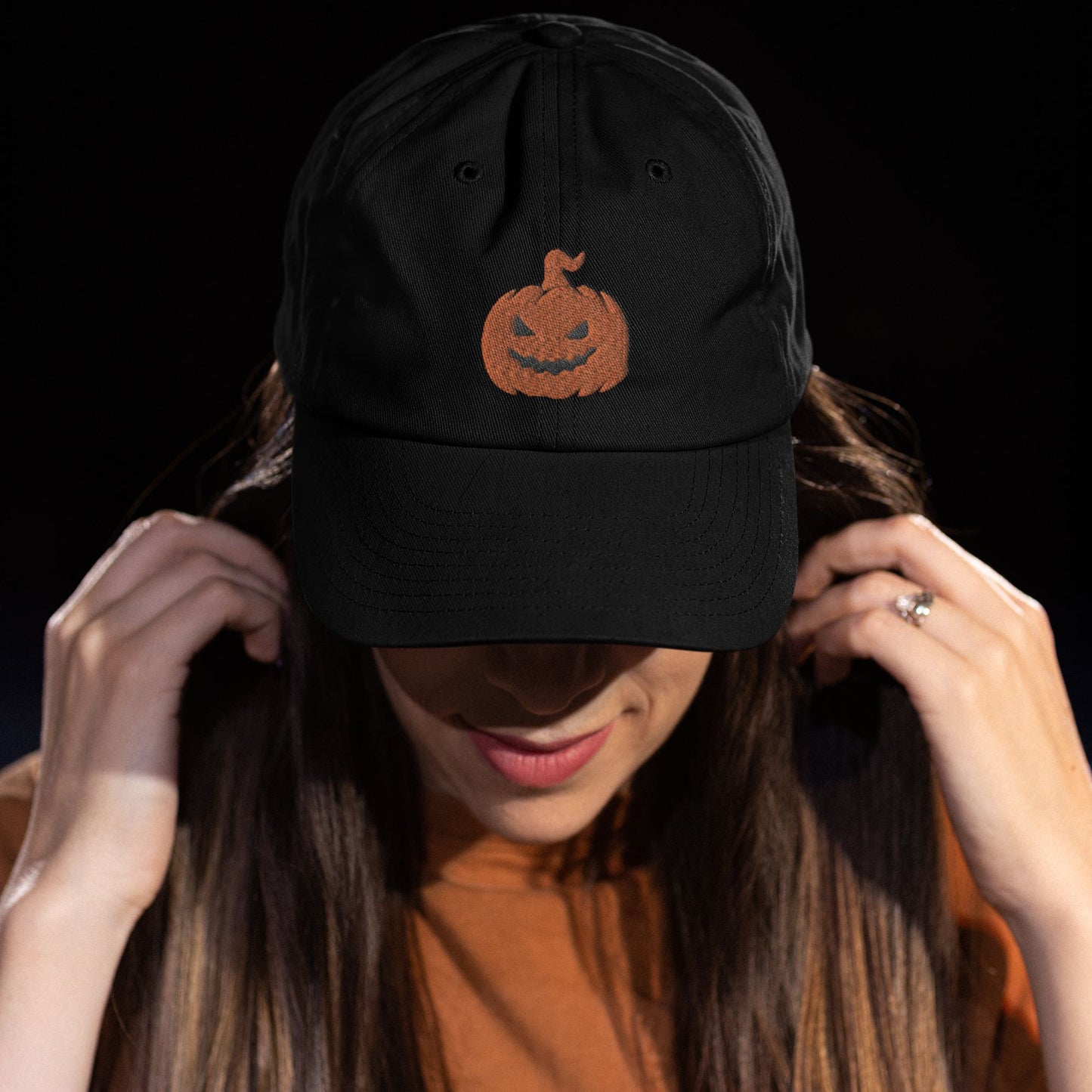 Scary Pumpkin Halloween Hat