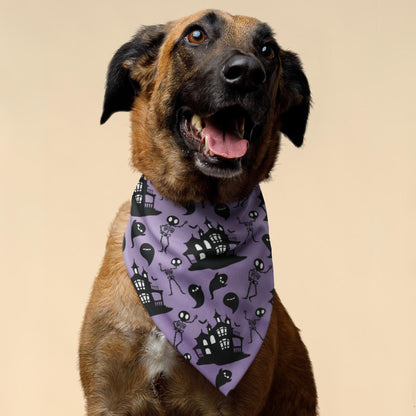 Haunted House Dog Bandana