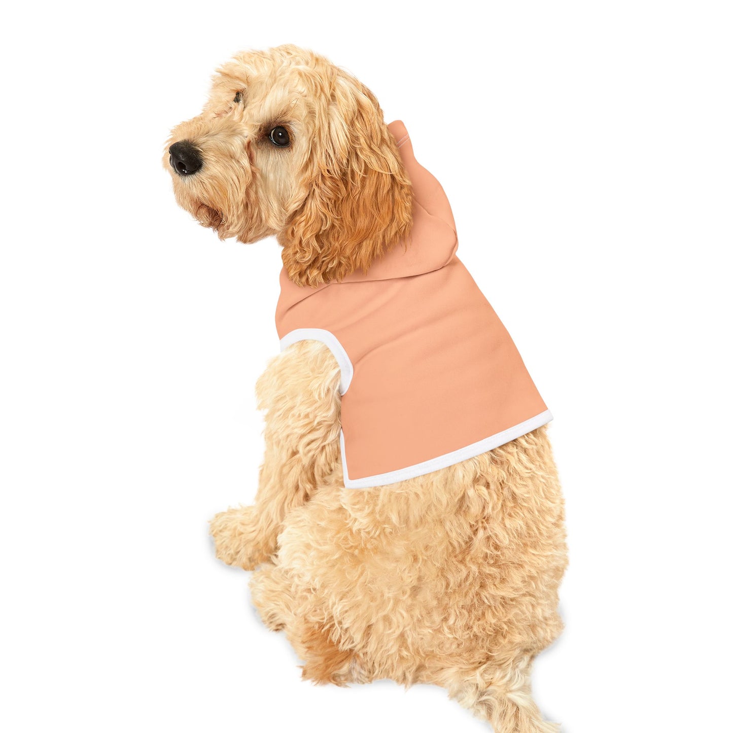 Peach Fuzz Dog Hoodie