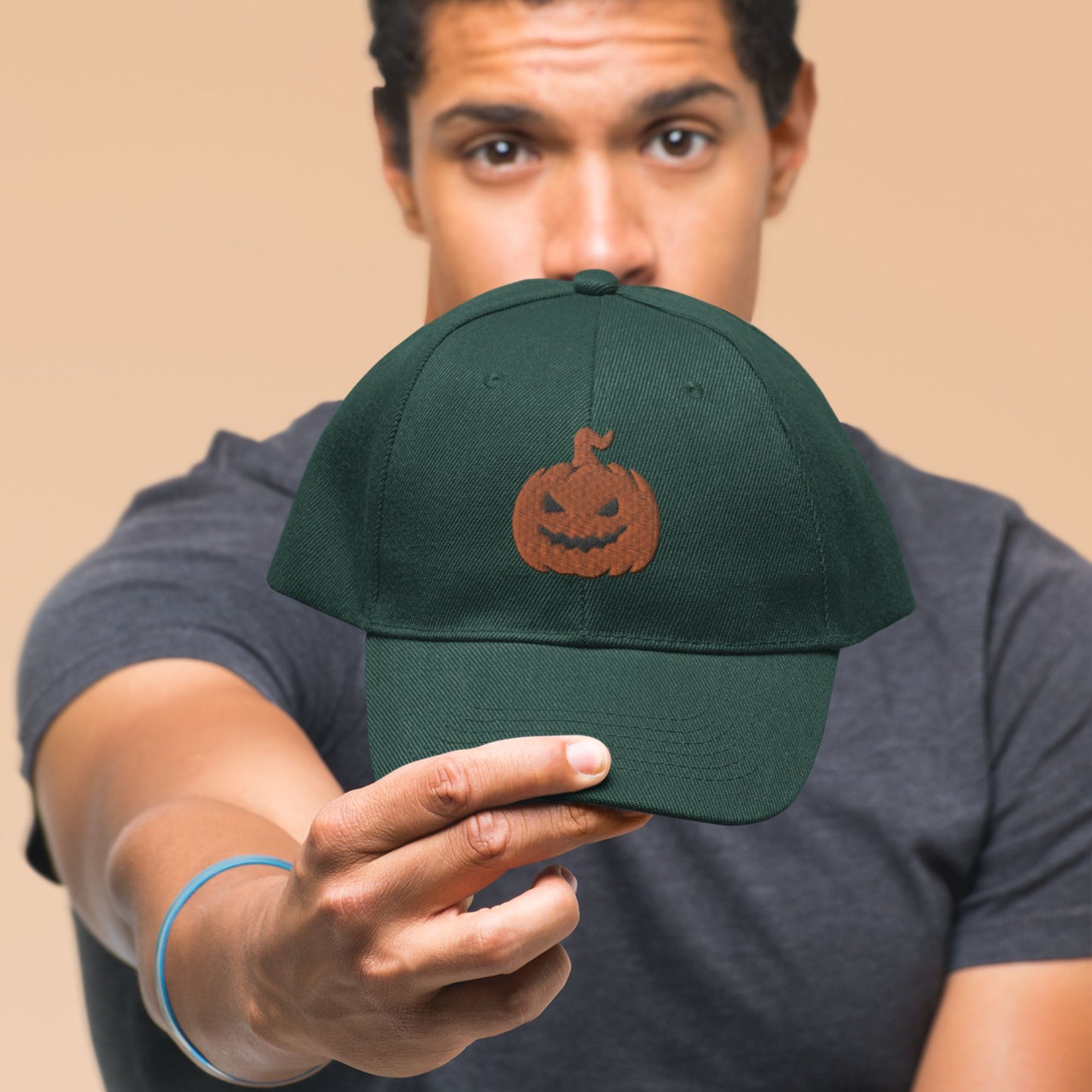 Scary Pumpkin Halloween Hat