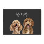 Multi Pet Custom Portrait - Two Pets Artelo