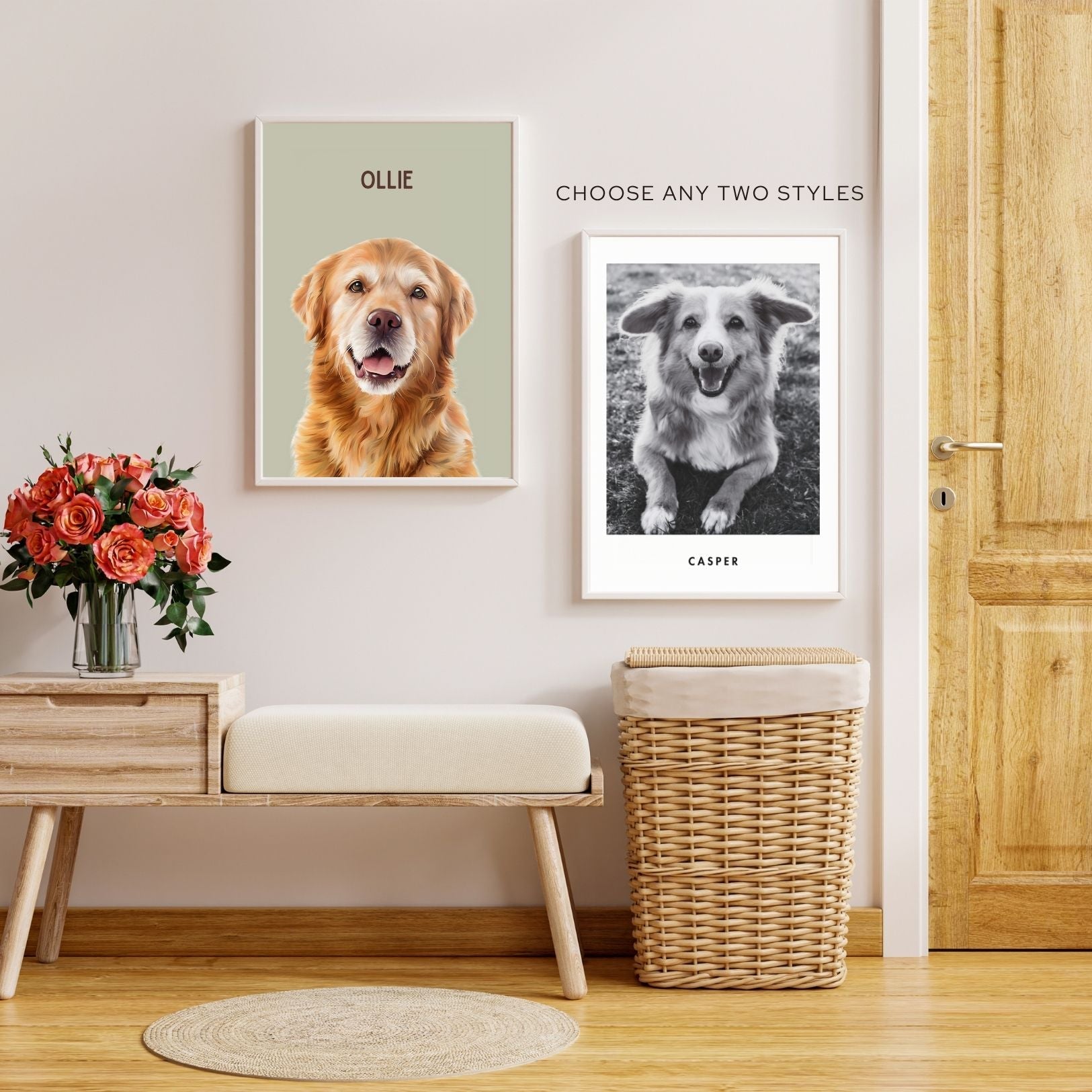 Create Your Own Custom Portrait Bundle - Set of 2 Artelo