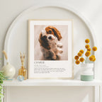 Dictionary Custom Pet Art Artelo