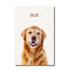 Modern Custom Pet Portrait - Texture Limited Edition Artelo