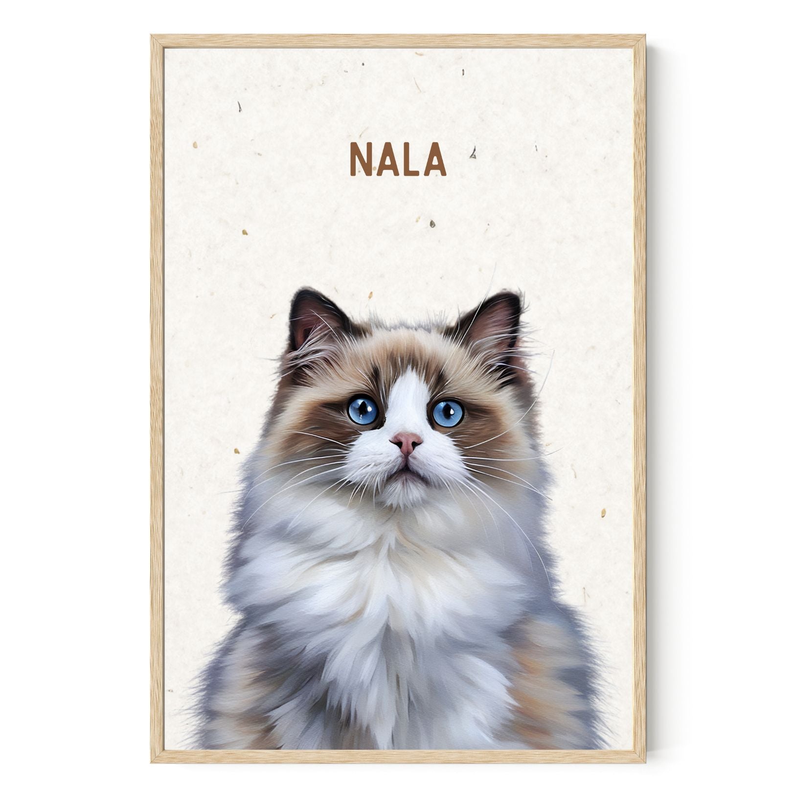 Modern Custom Pet Portrait - Texture Limited Edition Artelo