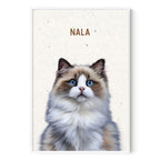 Modern Custom Pet Portrait - Texture Limited Edition Artelo