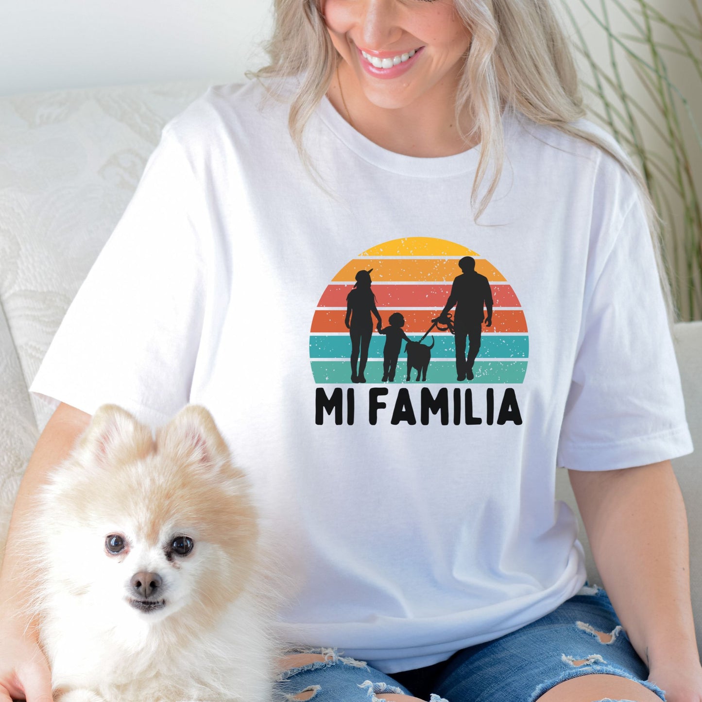 Mi Familia Dog Tee