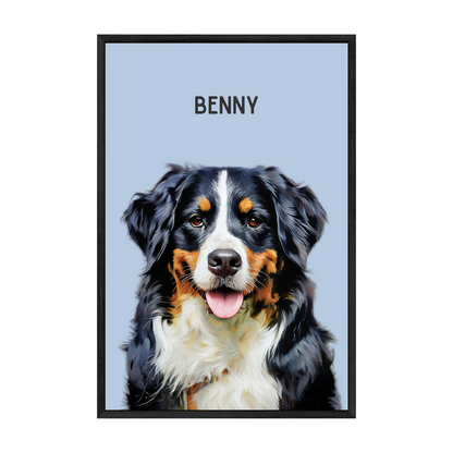 Modern Custom Pet Portrait