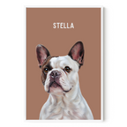 Modern Custom Pet Portrait Artelo
