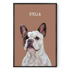 Modern Custom Pet Portrait Artelo