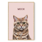 Modern Custom Pet Portrait Artelo