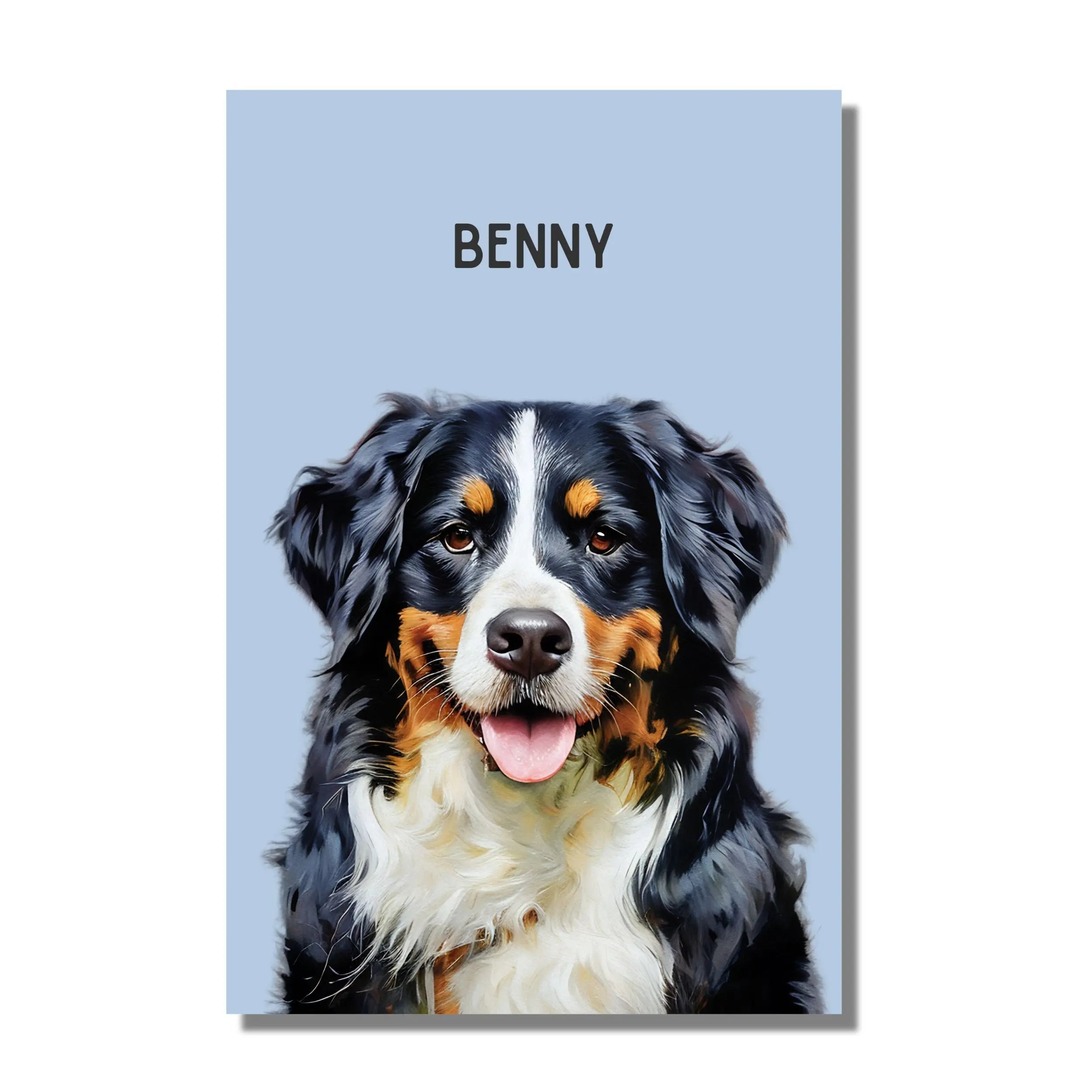 Modern Custom Pet Portrait Artelo