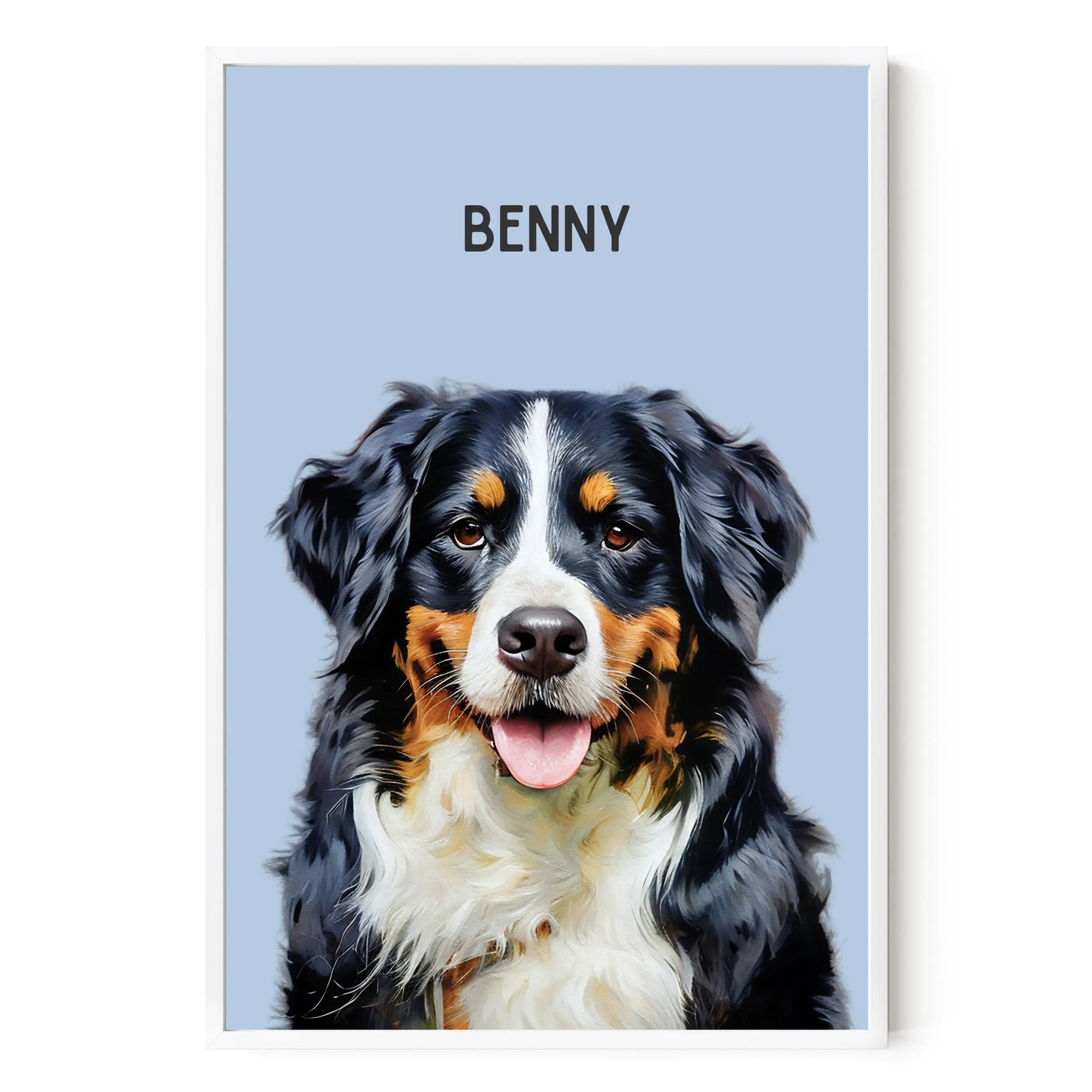 Modern Custom Pet Portrait Artelo