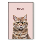 Modern Custom Pet Portrait Artelo