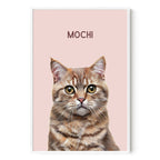 Modern Custom Pet Portrait Artelo