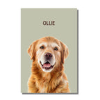 Modern Custom Pet Portrait Artelo