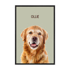 Modern Custom Pet Portrait Artelo